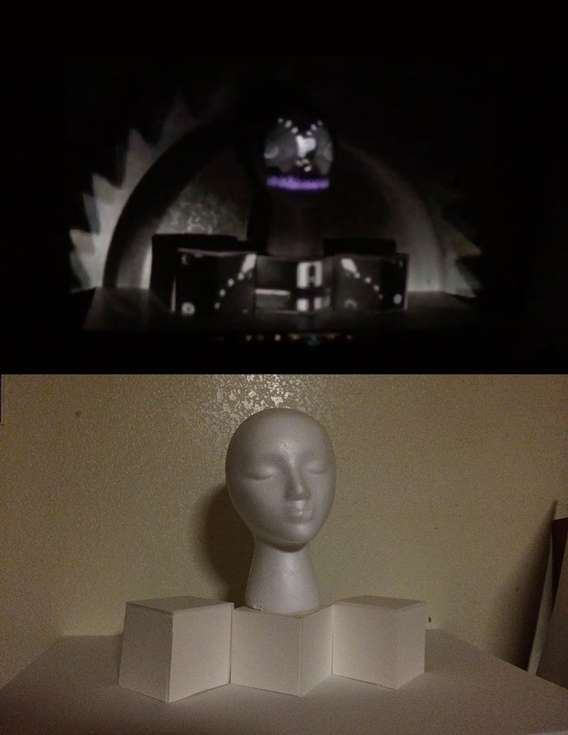 Video Mapping - Davina