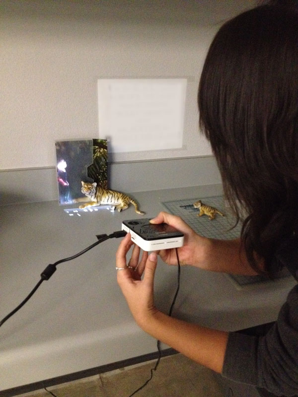 Interactive Gestures - Video Projection