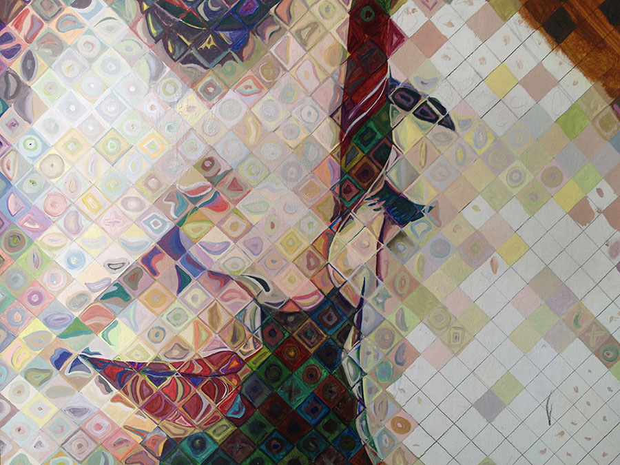 Color Theory Moment of Color Chuck Close