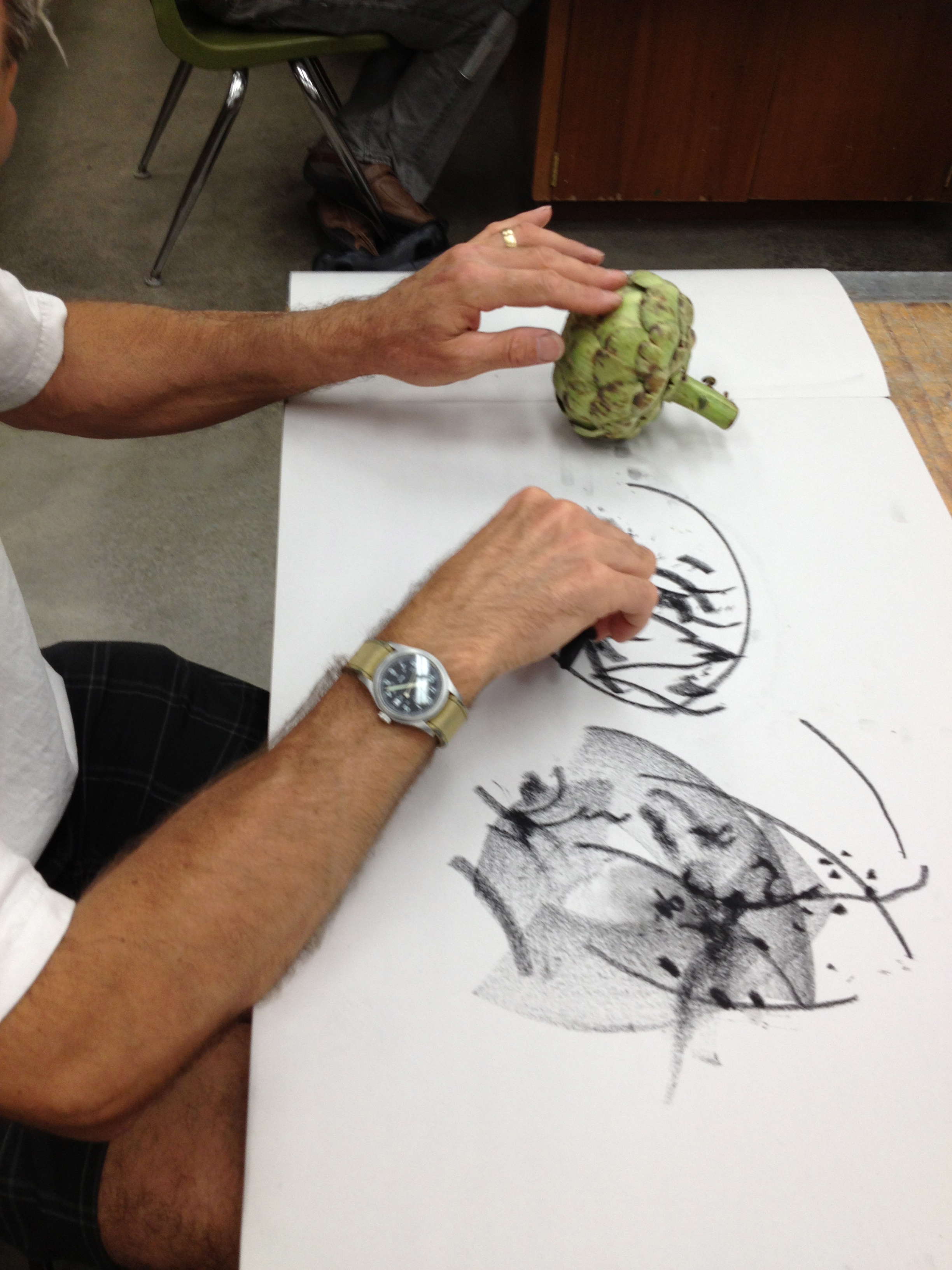 Blind Contour Touch