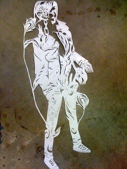 Swoon Wheat Paste Cut-Outs