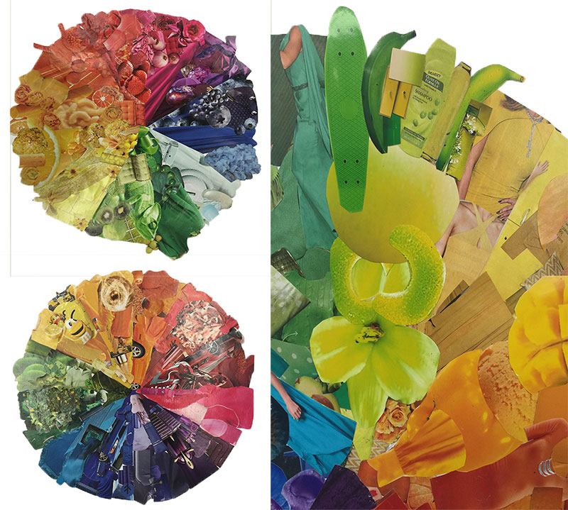 Found Color Collage