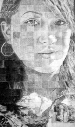 Value Study Grid Portrait